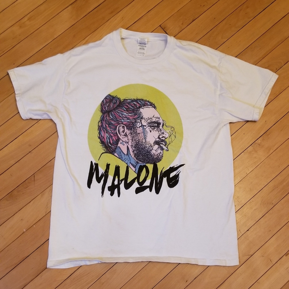 Post Malone Tshirt Graphic Tee Large L